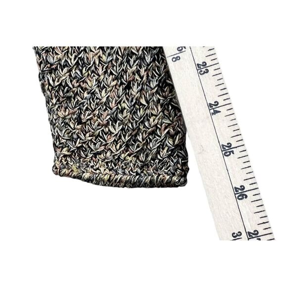 Sigrid Olsen Cardigan Sweater L Multicolor Silk Blend Open Front Hand Knitted - Picture 9 of 16